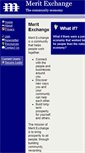 Mobile Screenshot of meritexchange.com